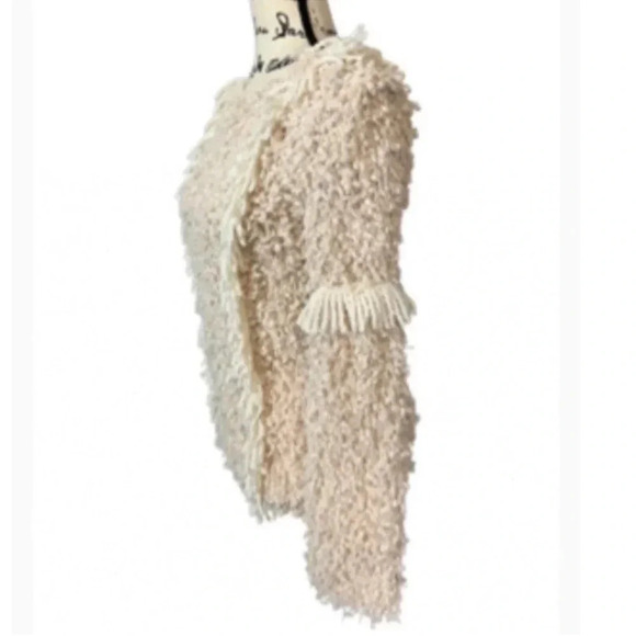 FREE THE ROSES CREW NECK SWEATER CREAM AND TAN CREWNECK LONG SLEEVE - Picture 3 of 10